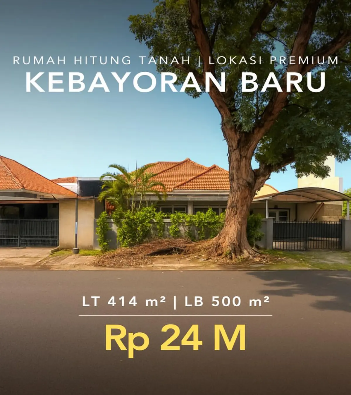 Rumah Dijual di Kebayoran Baru - Rumah Jakarta Selatan - Cocok Untuk Usaha