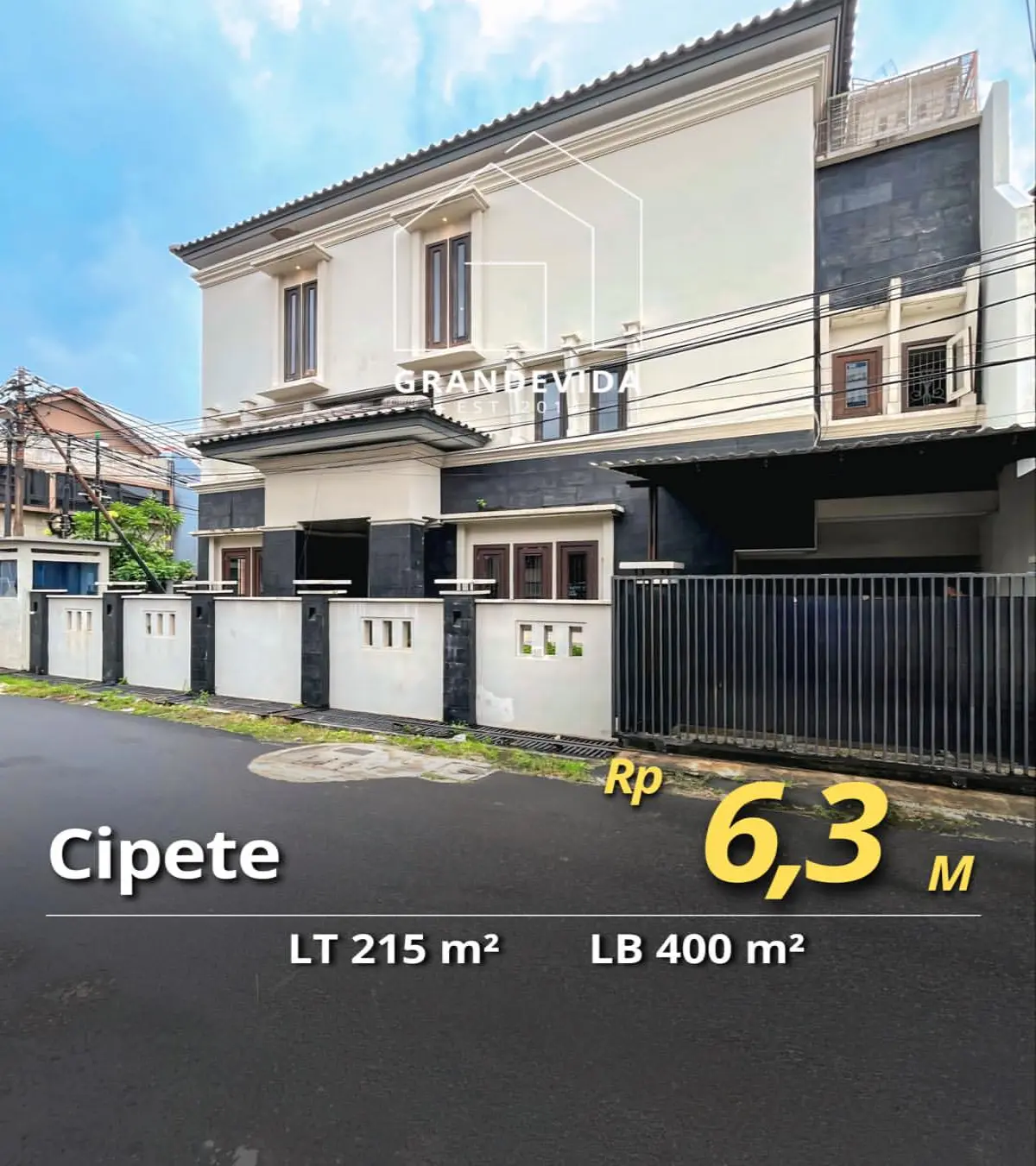 Rumah Dijual Cipete - Rumah Jakarta Selatan - Rumah Dalam Komplek