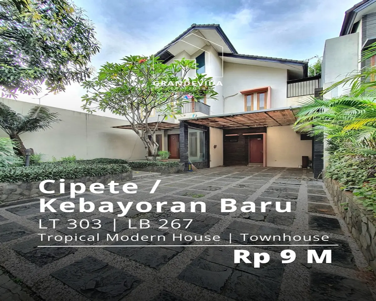 Rumah Dijual Cipete - Rumah Jakarta Selatan - Rumah di H Naim