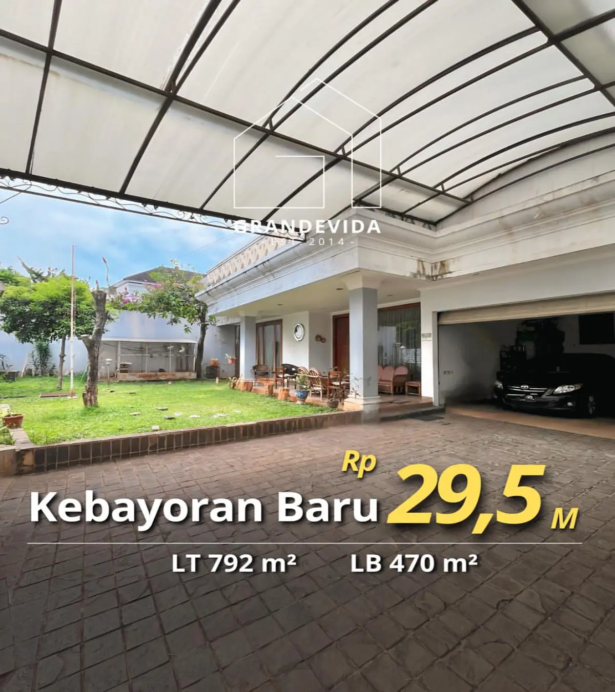 Rumah Dijual Radio Dalam Kebayoran Baru Jakarta Selatan