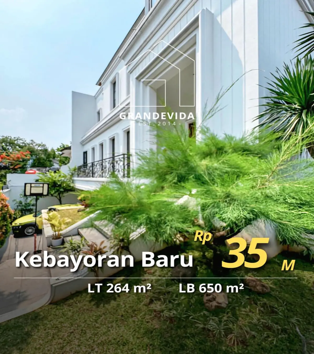 Rumah Dijual Kebayoran Baru - Senopati Area