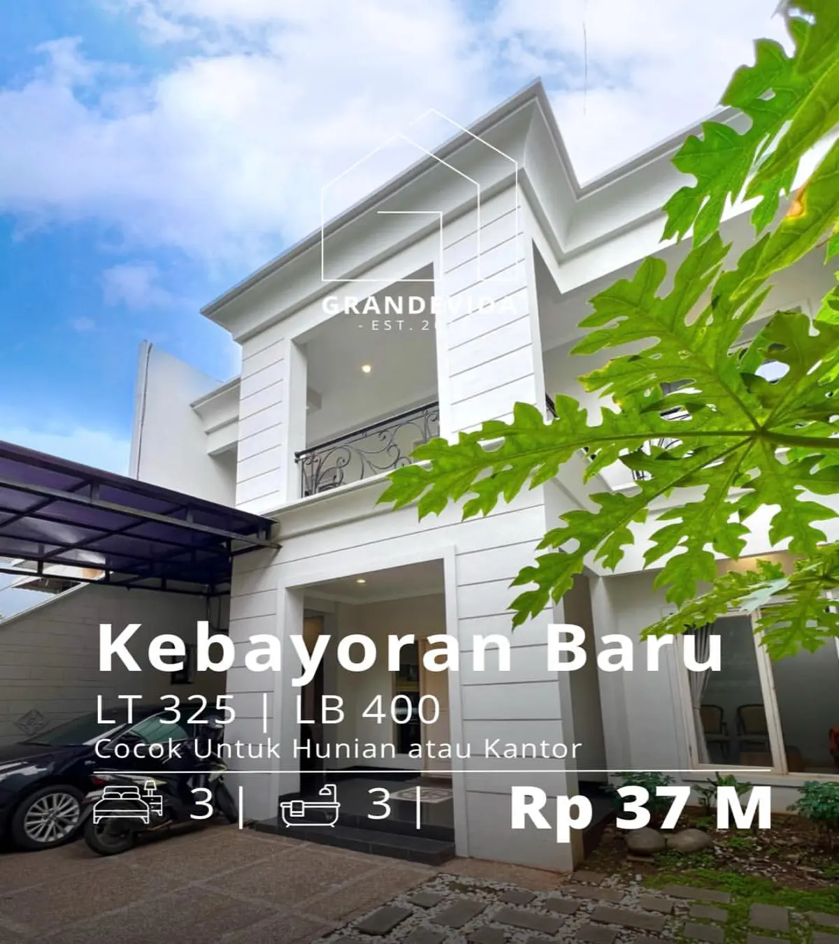 Rumah Dijual Brawijaya Kebayoran Baru Jakarta Selatan