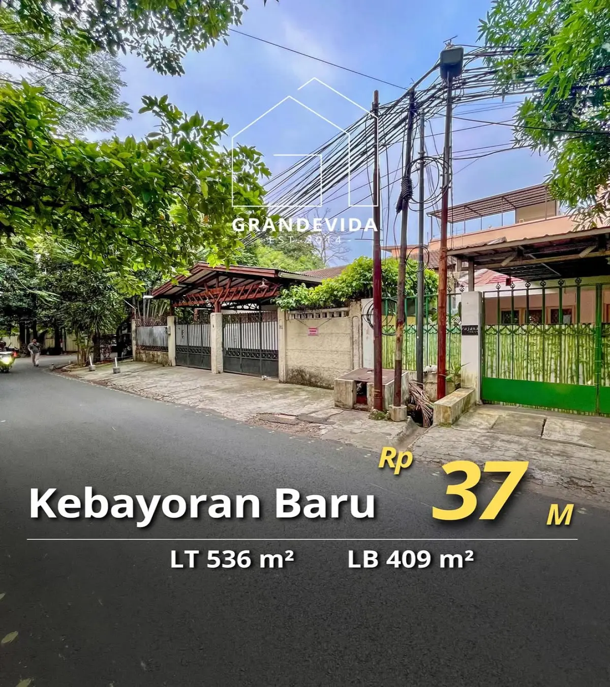 Rumah Dijual Kebayoran Baru Posisi Hook Dekat Senopati