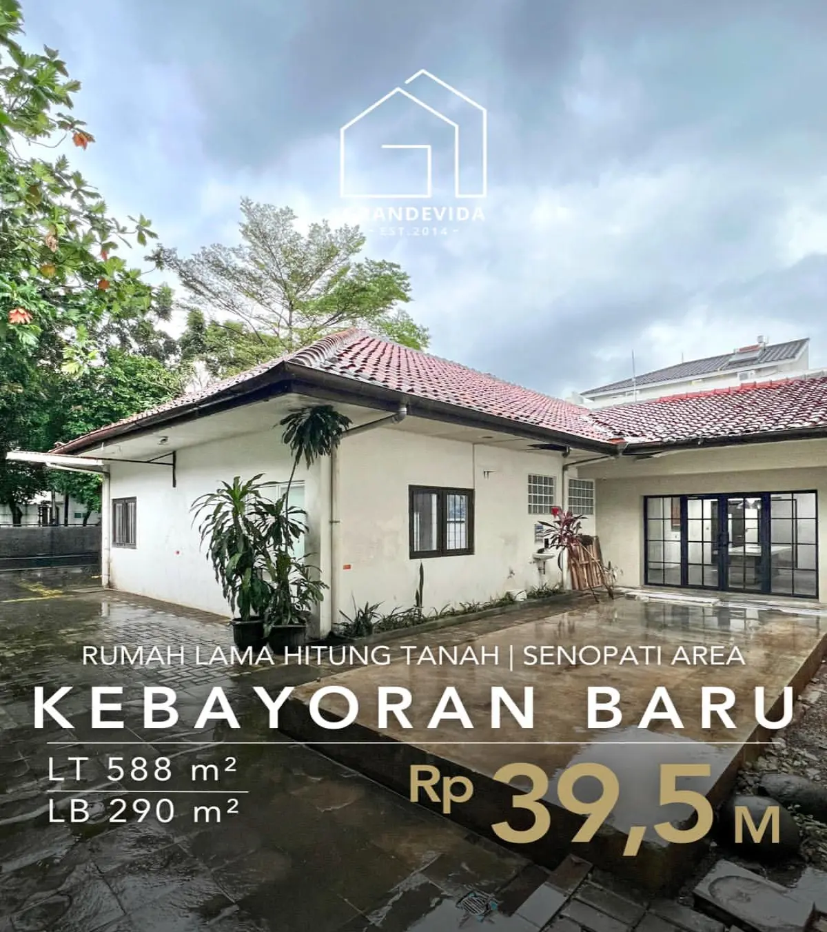Rumah Dijual di Tulodong Kebayoran Baru Jakarta Selatan