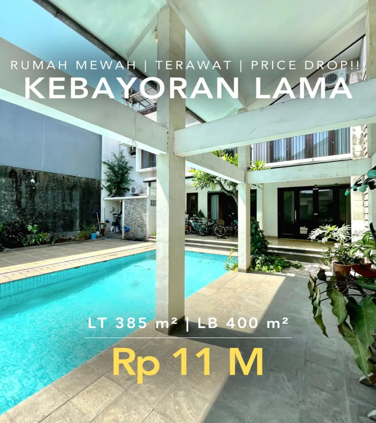Rumah Kebayoran Lama Jakarta Selatan - Turun Harga