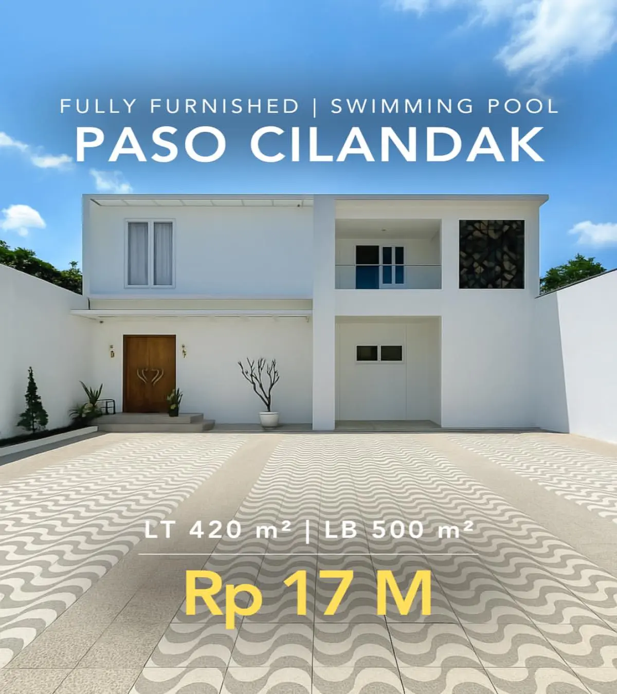 Rumah Dijual Paso Cilandak Fully Furnished