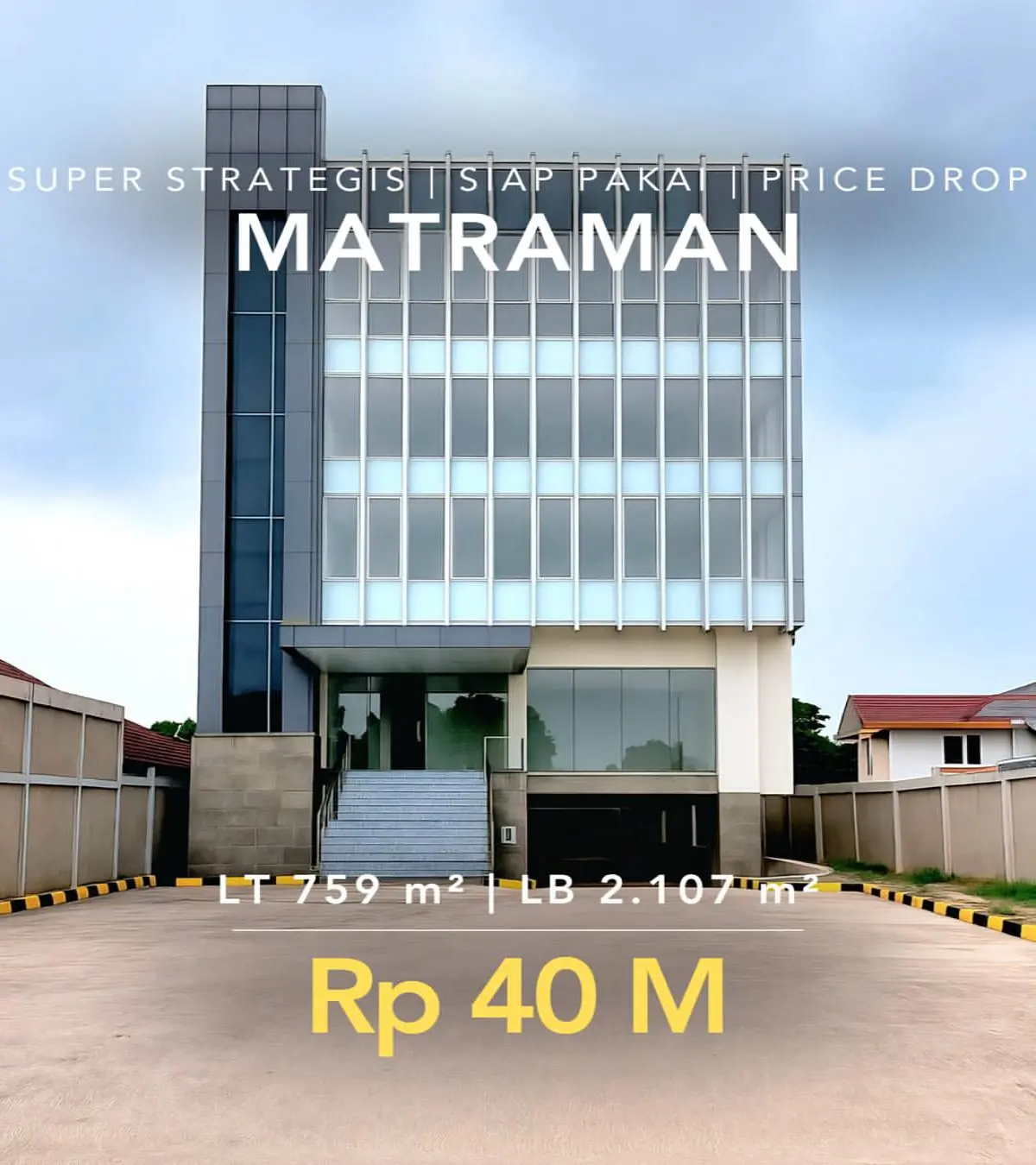 Gedung Dijual di Matraman Jakarta Timur