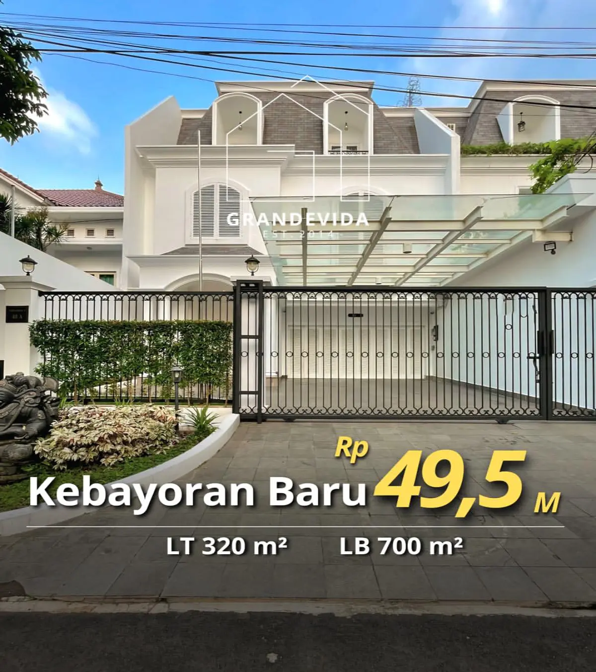Rumah Dijual Tirtayasa Kebayoran Baru Jakarta Selatan Lokasi Premium