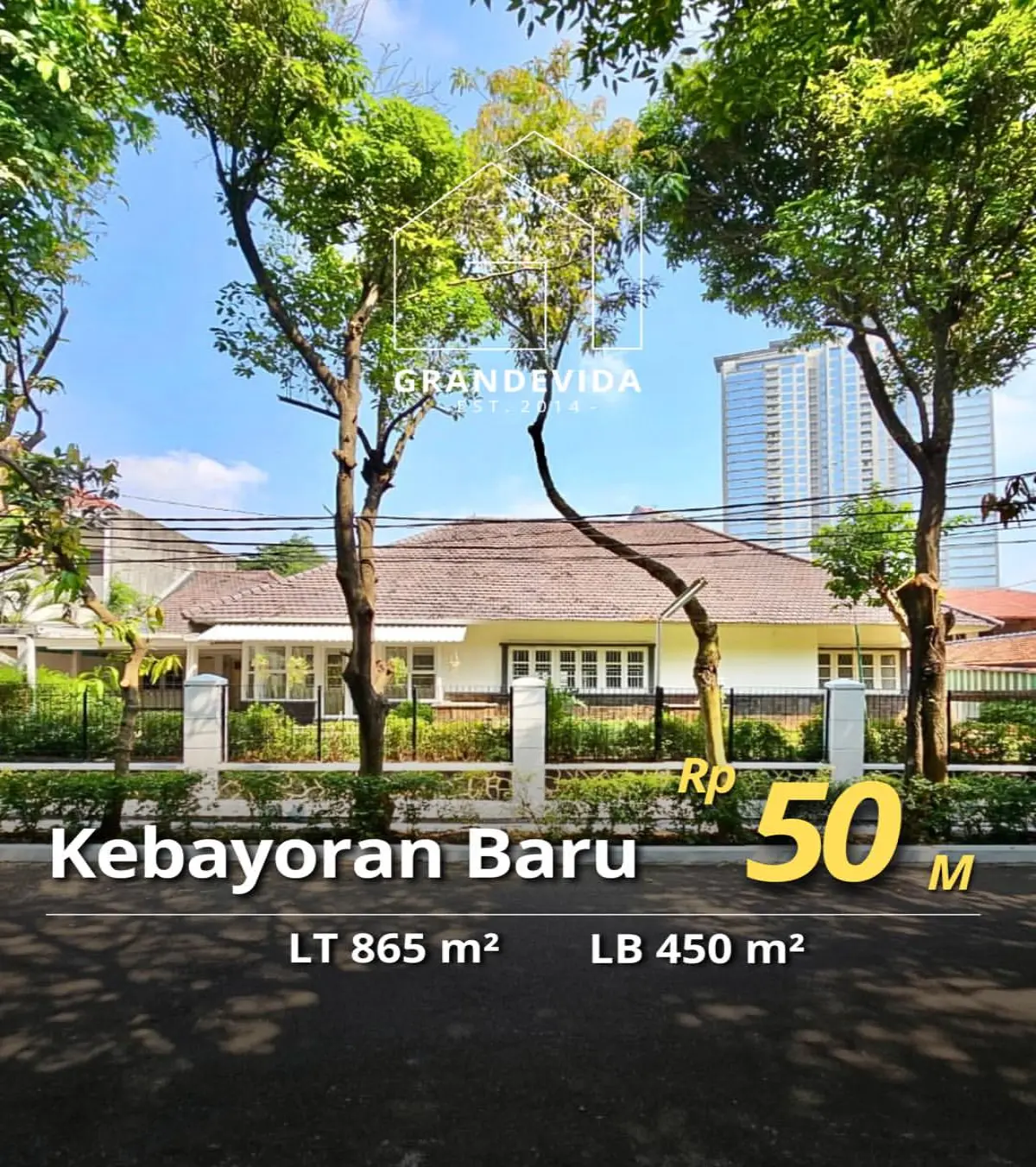 Rumah Dijual Martimbang Kebayoran Baru Jakarta Selatan