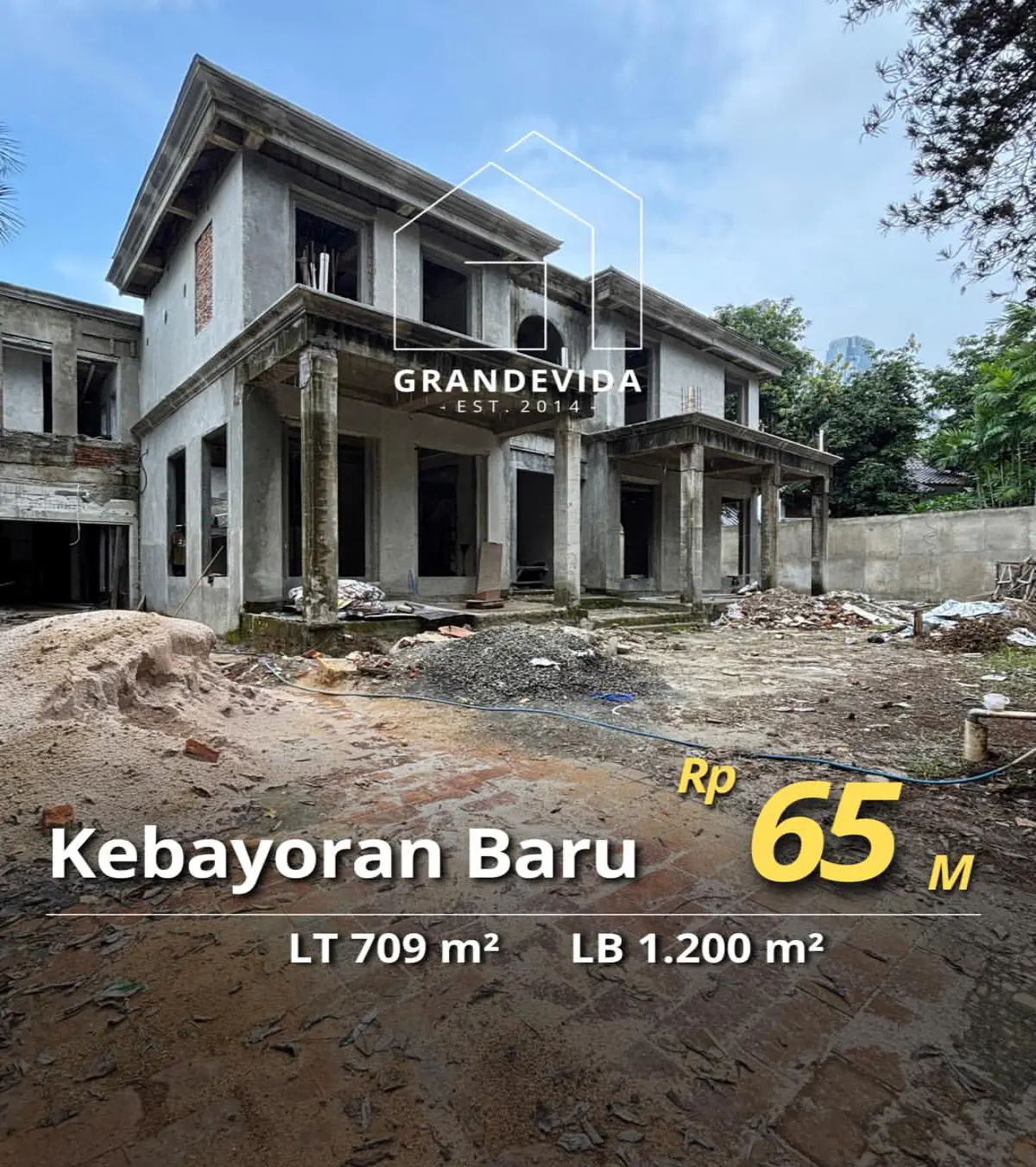 Rumah Dijual di Daha Kebayoran Baru Jakarta Selatan
