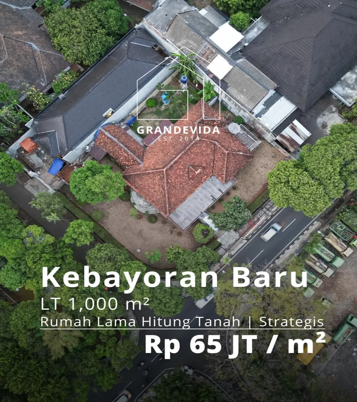 Rumah Dijual Sinabung Kebayoran Baru Jakarta Selatan