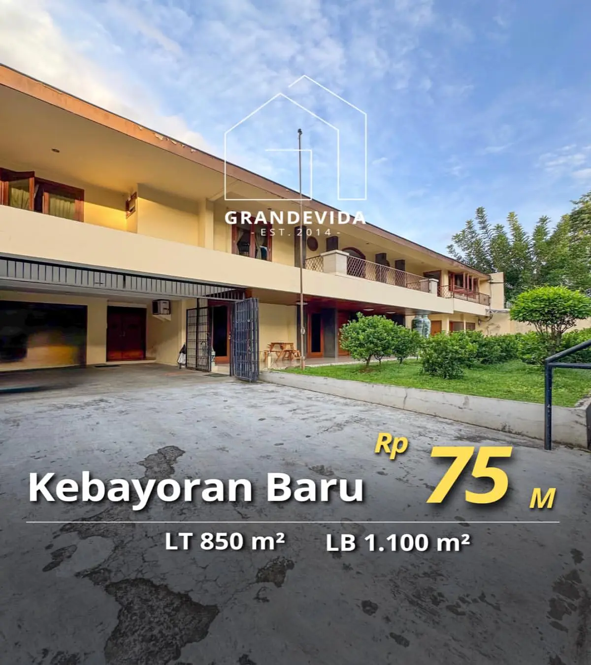 Rumah Dijual Iskandarsyah Kebayoran Baru Jakarta Selatan