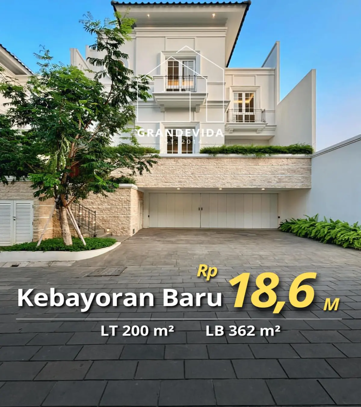 Rumah Dijual di Gandaria