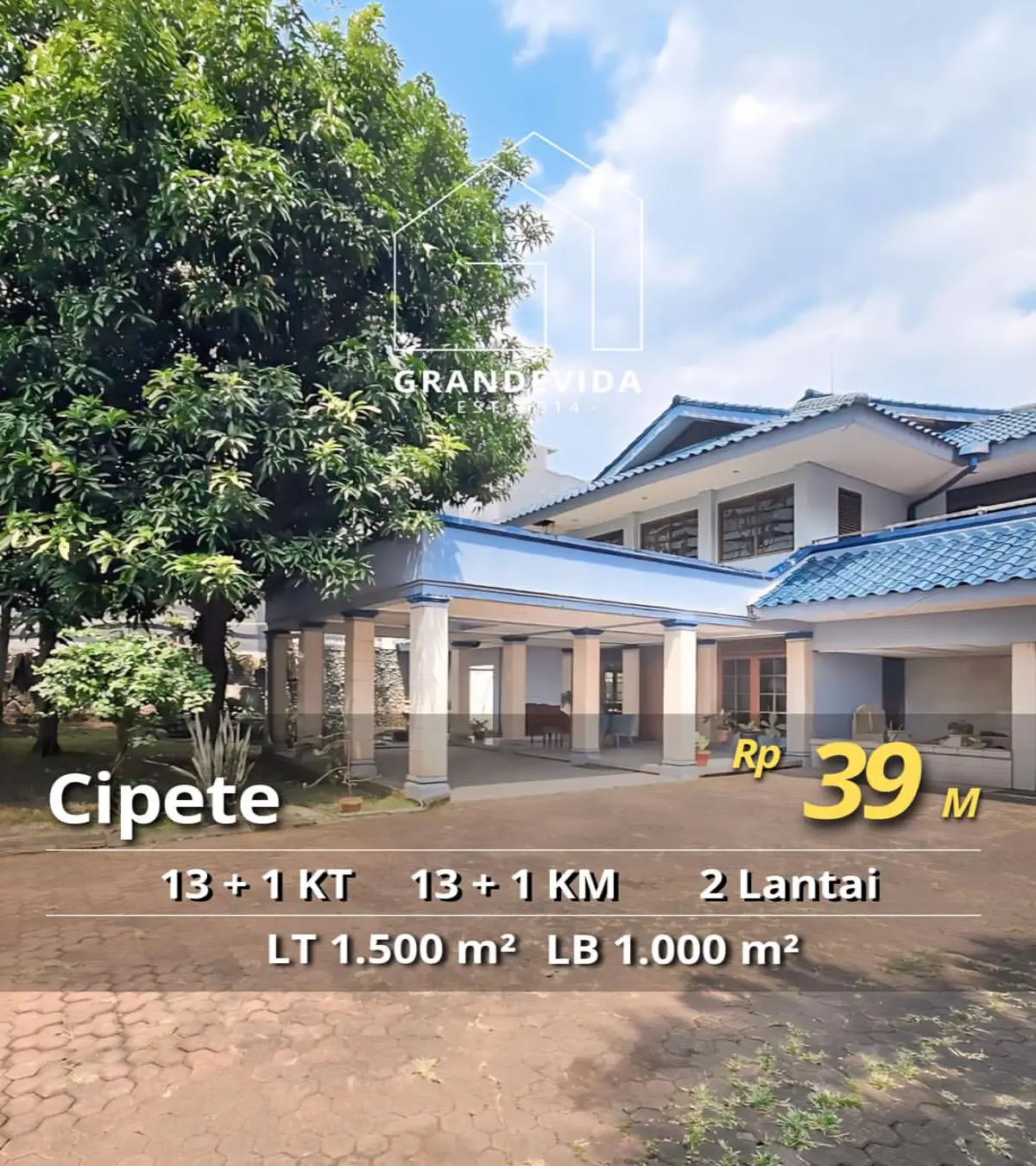 Rumah Dijual di Asem Cipete Jakarta Selatan