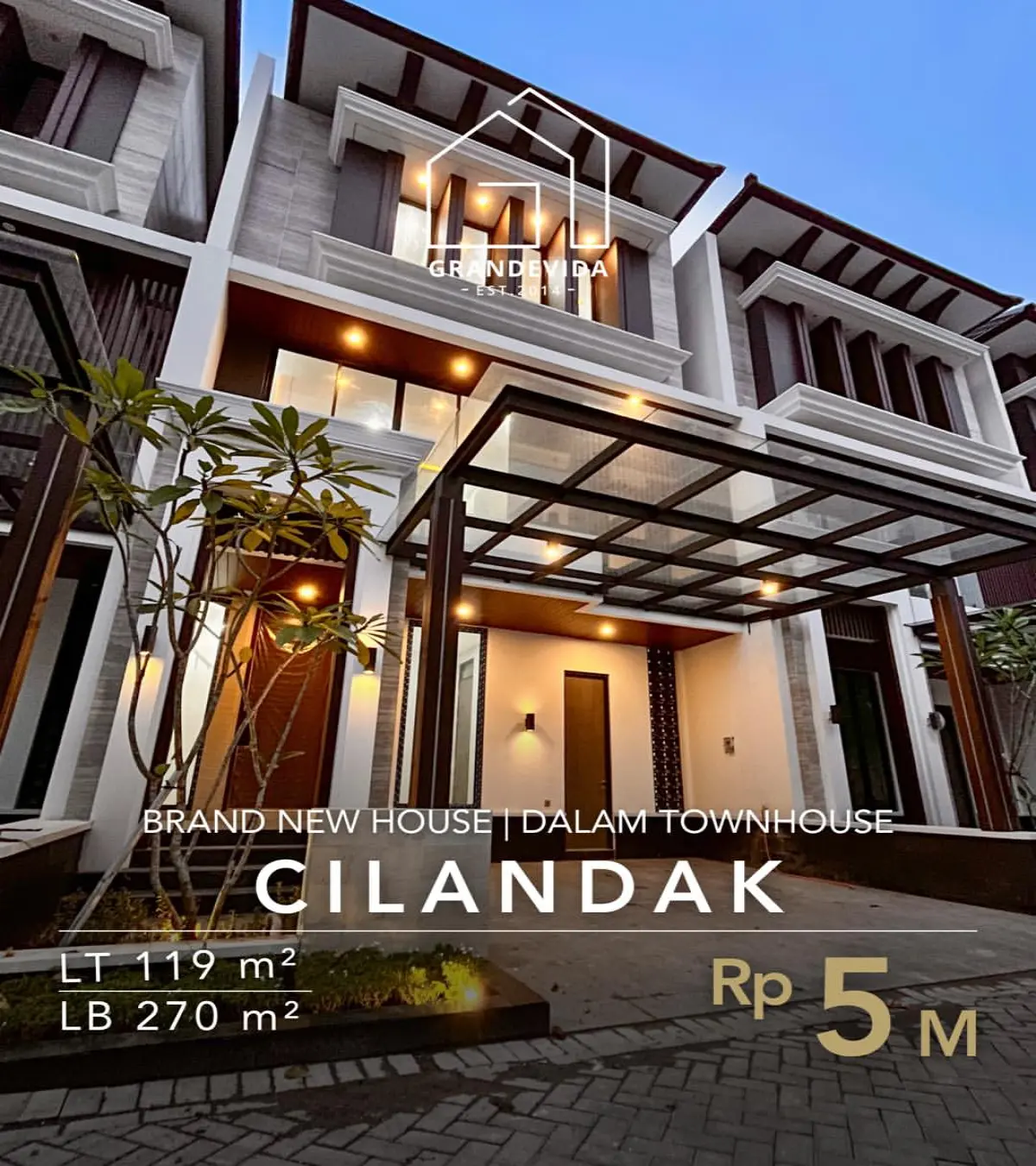 Rumah Dijual di Cilandak Siap Huni