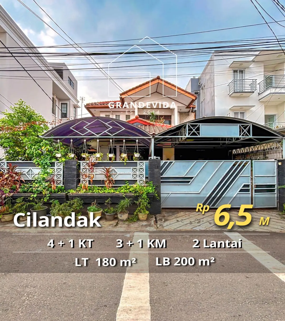 Rumah Dijual di Cilandak Lokasi Perumahan Dekat Fasilitas