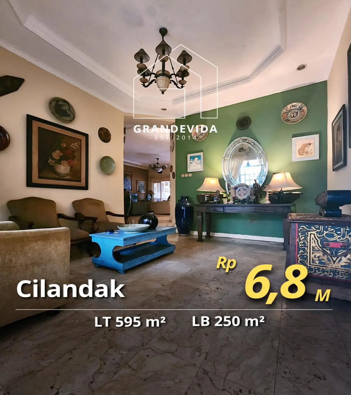 Rumah Dijual di Cilandak Margasatwa Baru