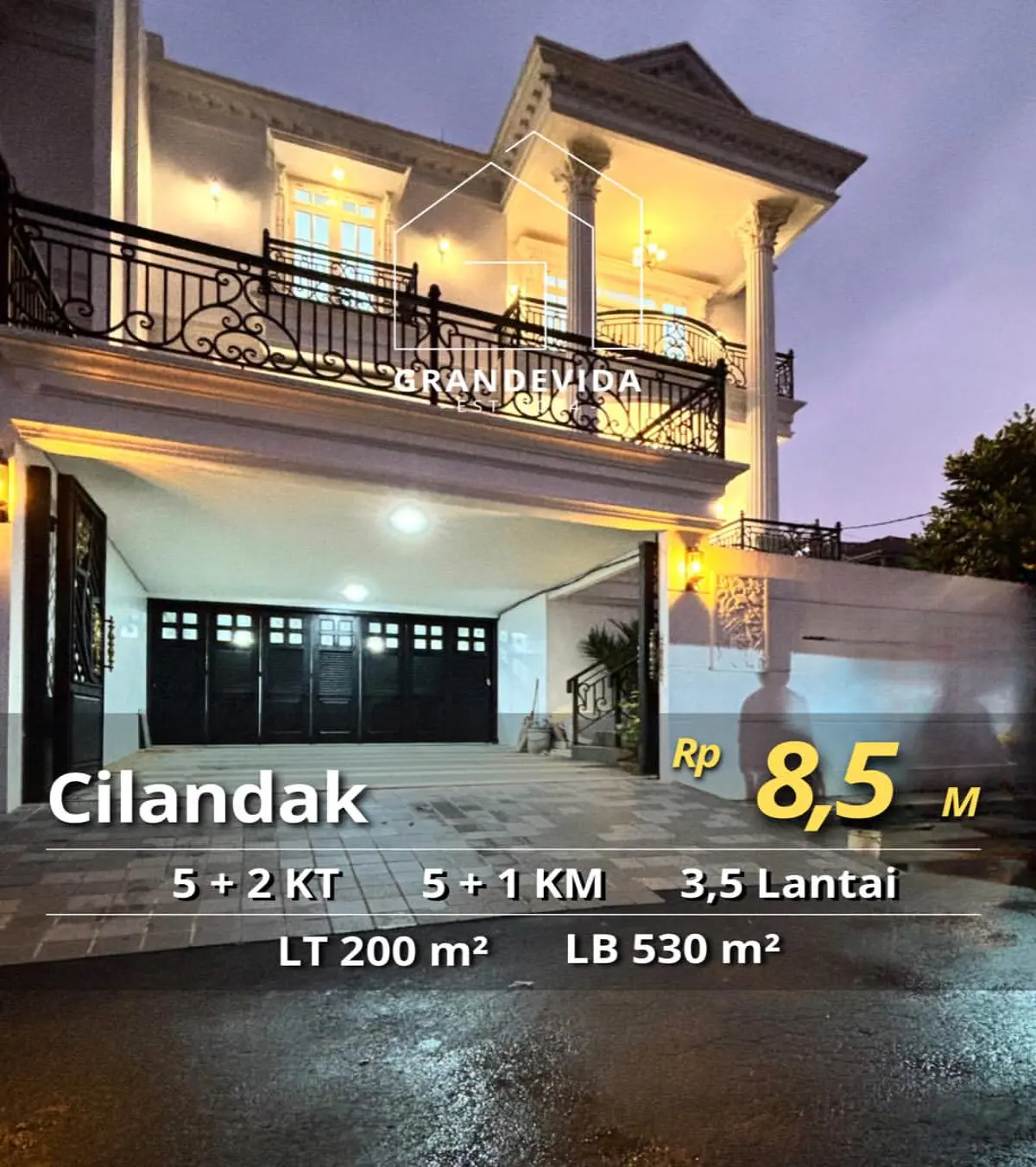 Rumah Dijual di Cilandak Private Lift