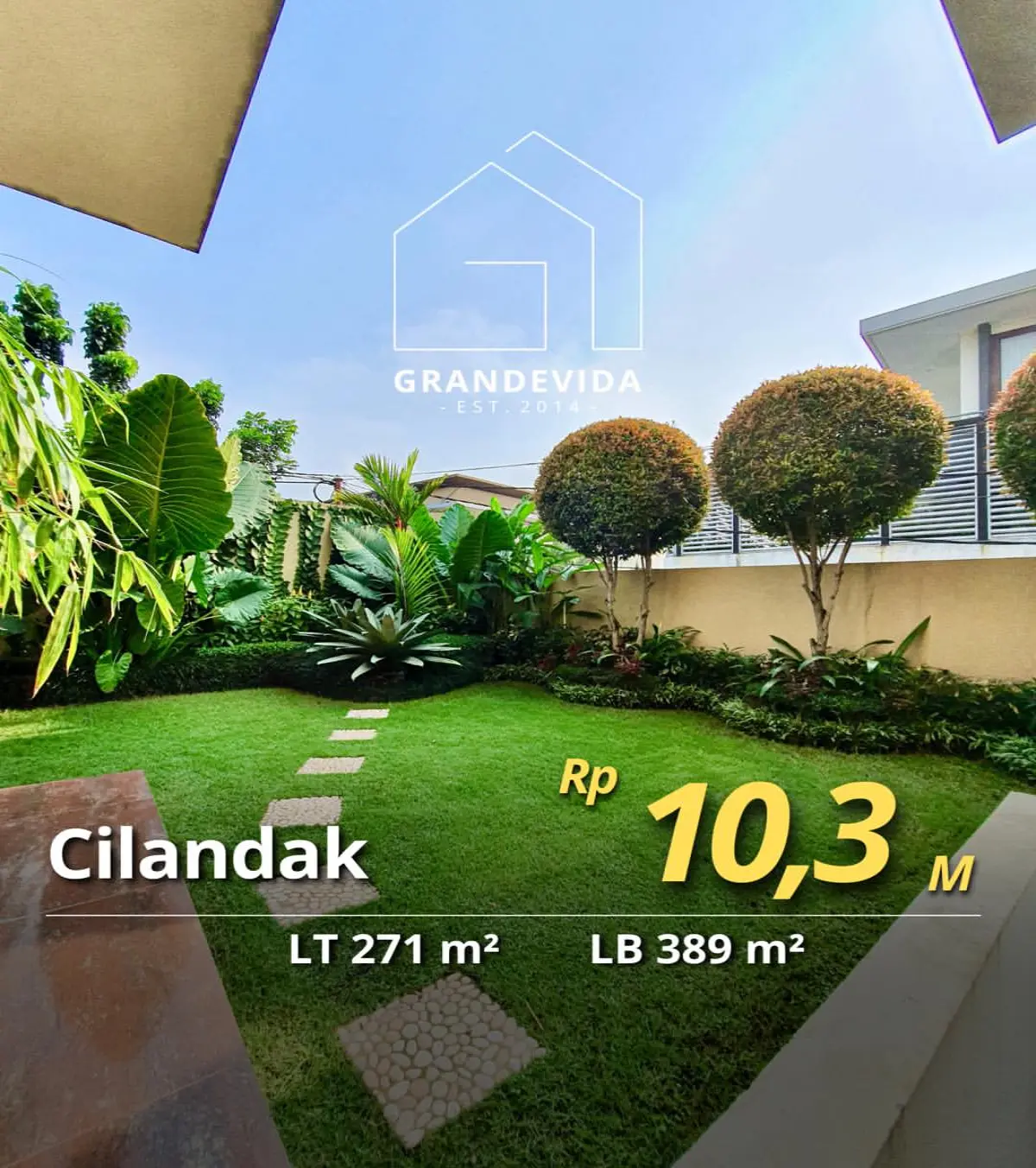 Rumah Dijual di Cilandak Melati Ampera