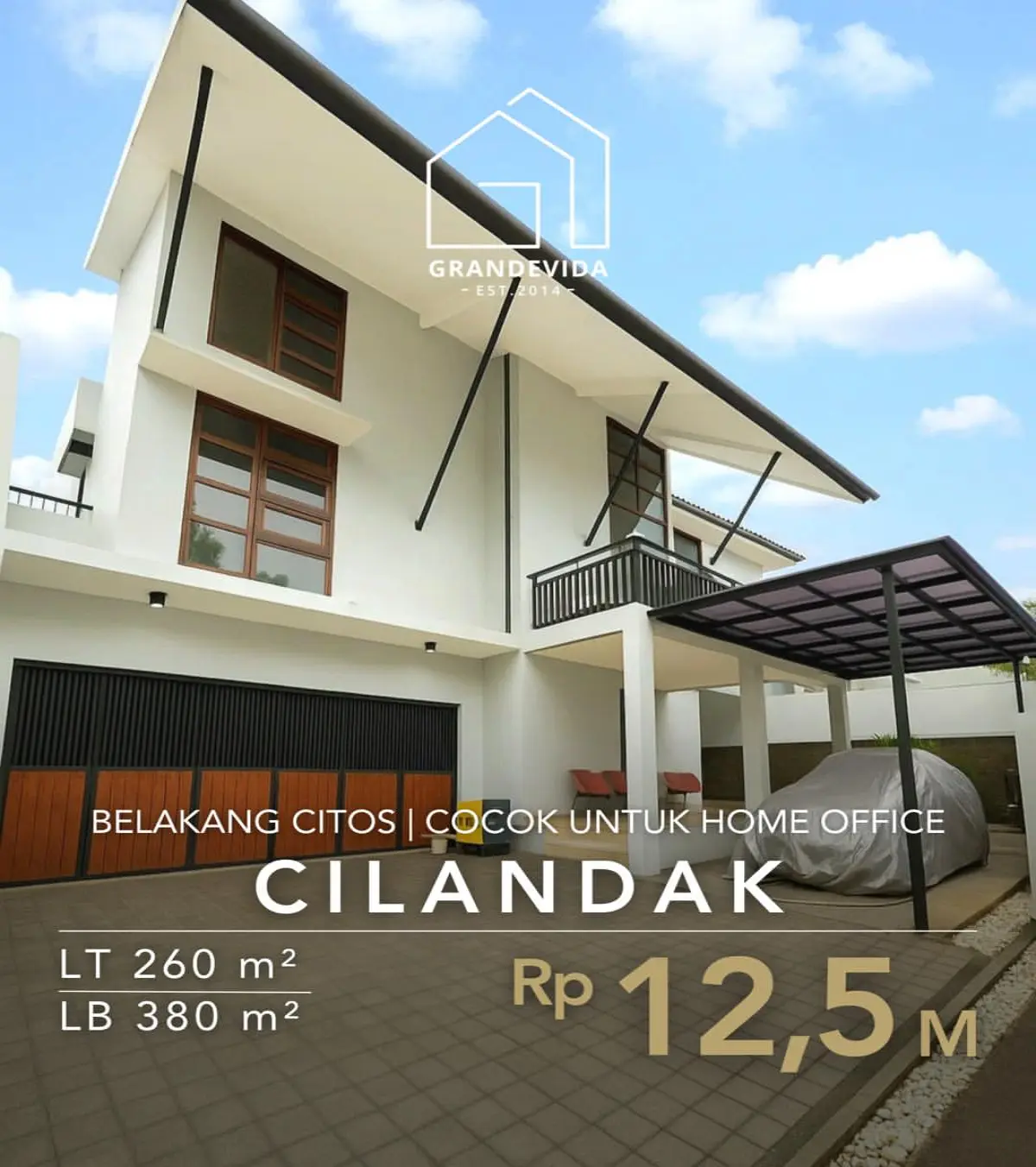 Rumah Dijual di Cilandak Dalam Siap Huni