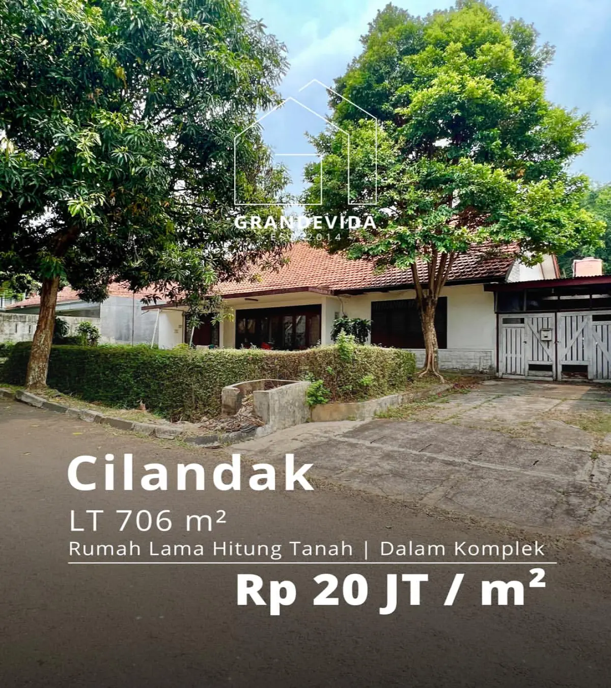 Rumah Dijual di Cilandak Komplek Timah