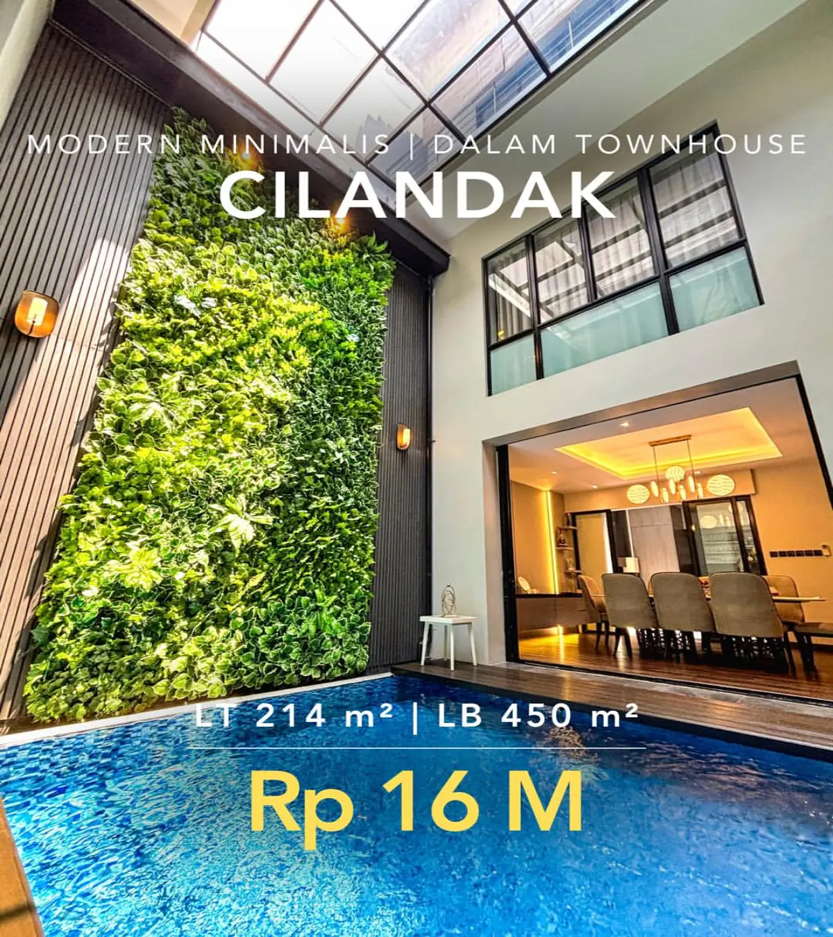 Rumah Dijual di Cilandak Modern Minimalis