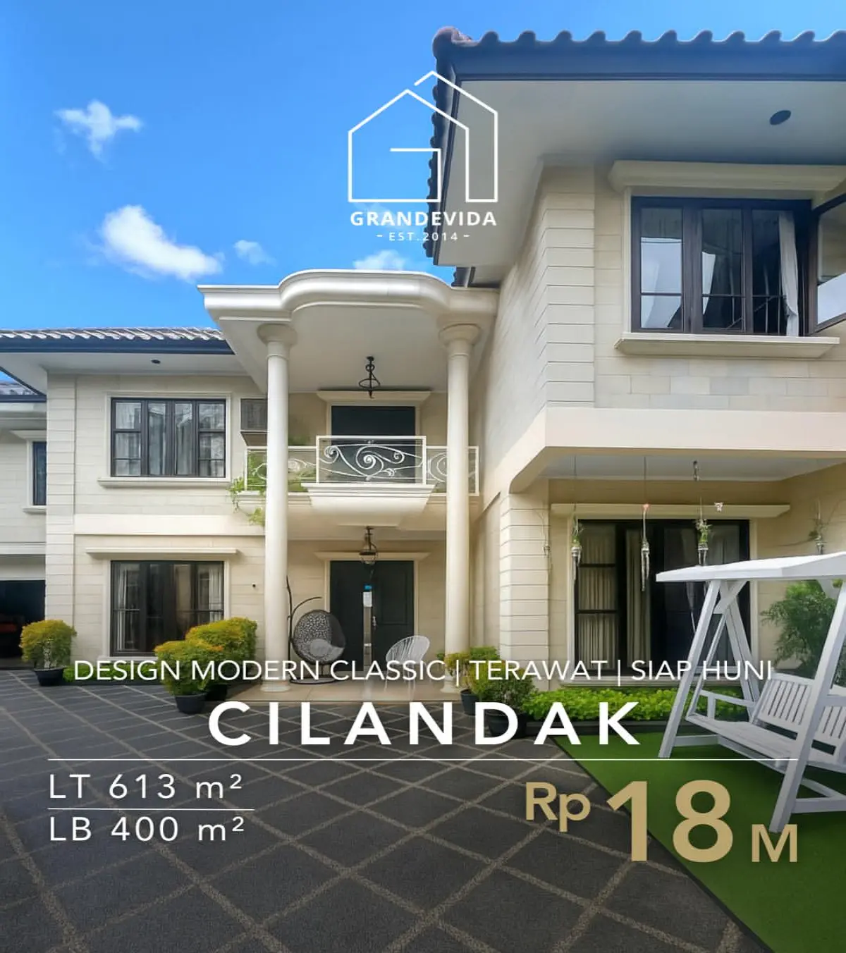 Rumah Dijual di Cilandak Rumah Sangat Terawat
