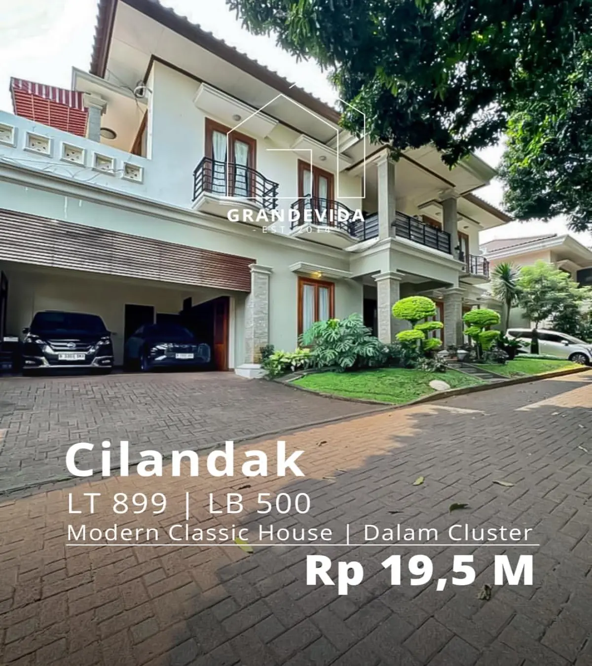 Rumah Dijual di Cilandak Tengah Raya Siap Huni
