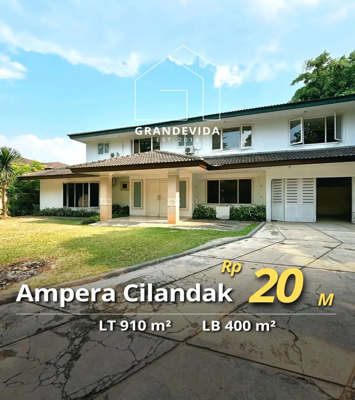 Rumah Dijual di Cilandak Tanah Luas, Bangunan Terawat