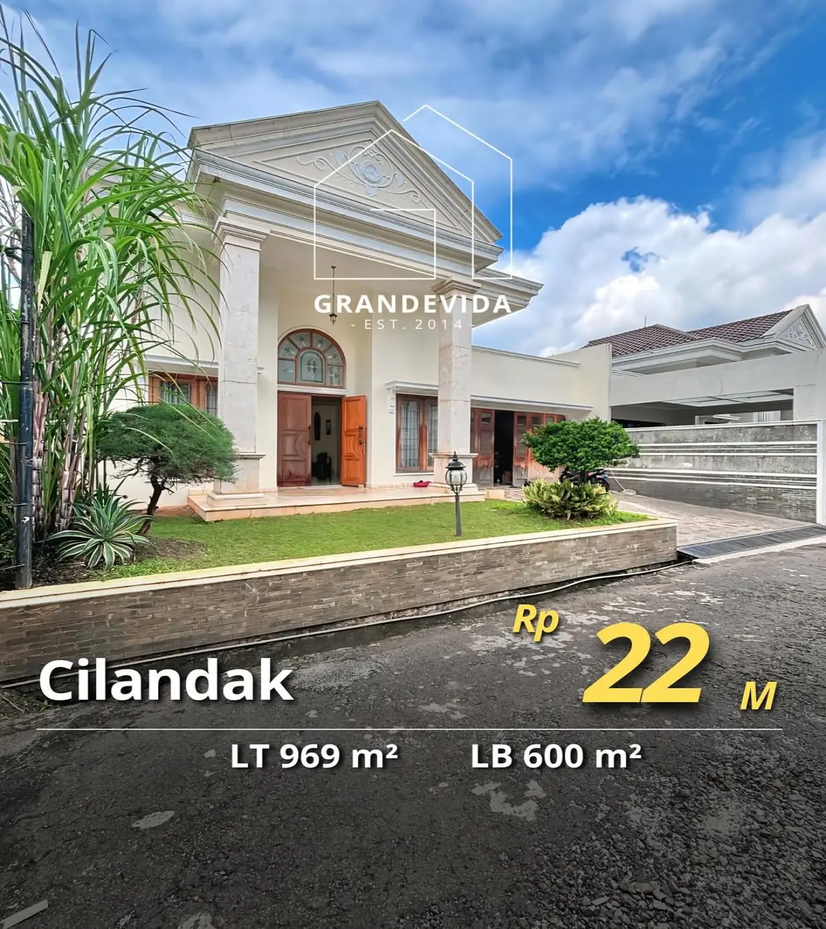 Rumah Dijual di Cilandak Rumah Klasik Dalam Townhouse