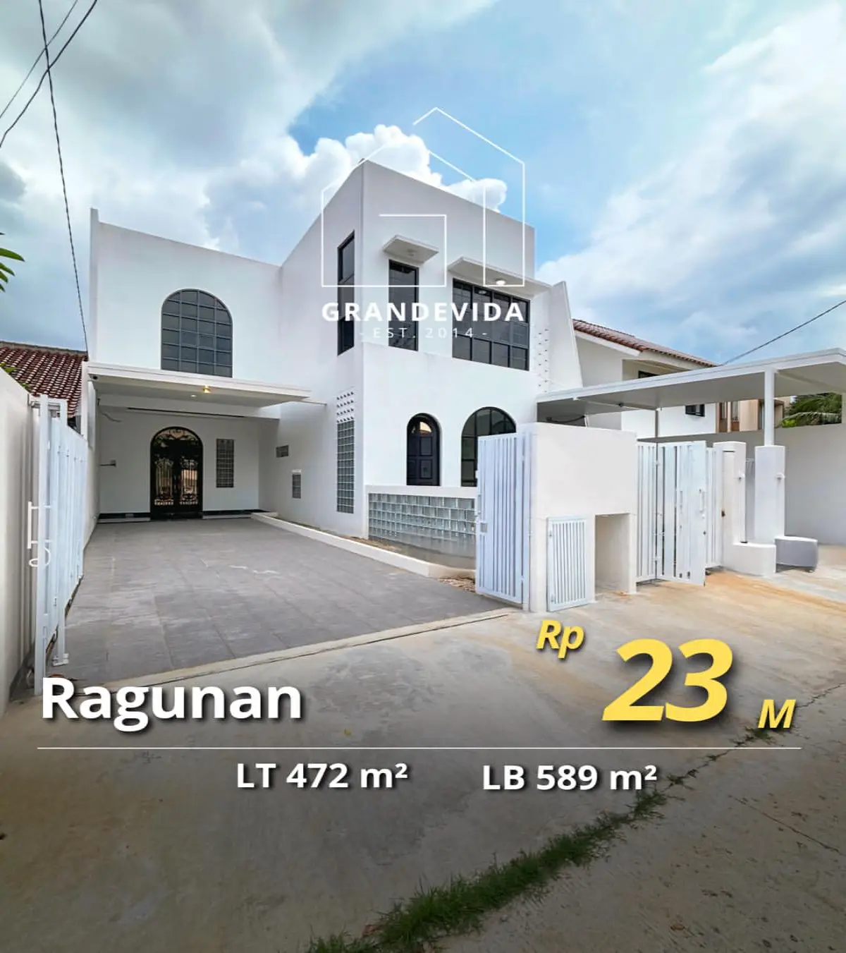 Rumah Dijual di Cilandak Jalan Depan Lebar Dalam Komplek