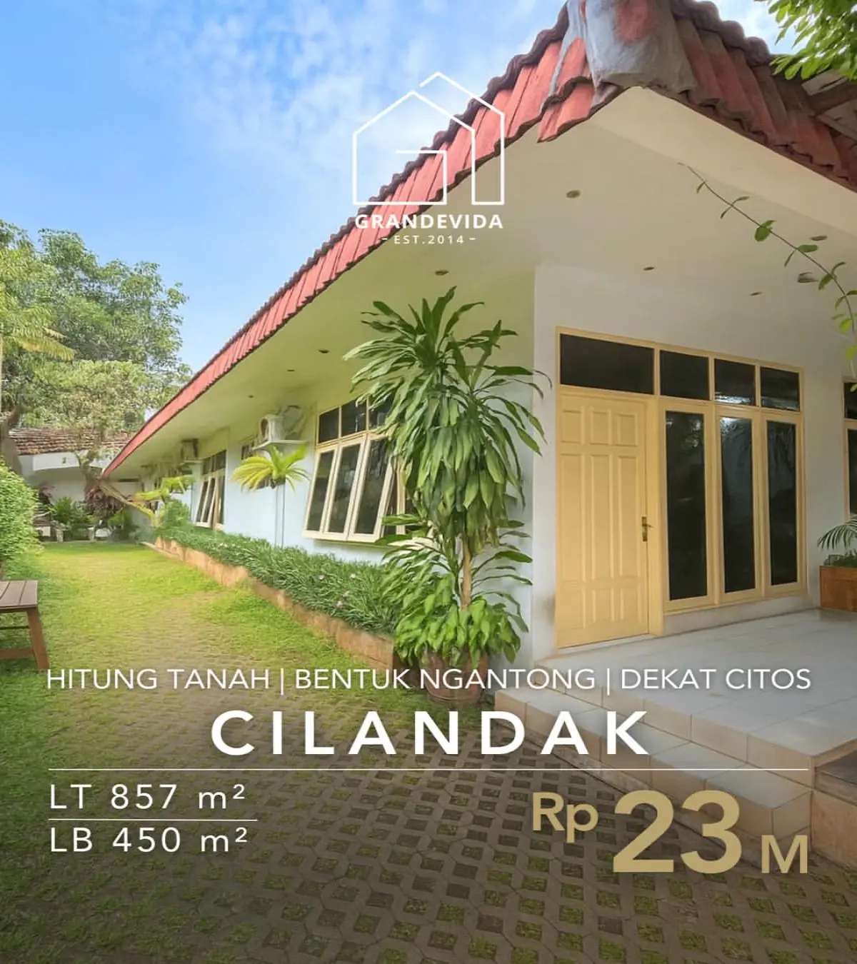 Rumah Dijual di Cilandak Private Swimming Pool