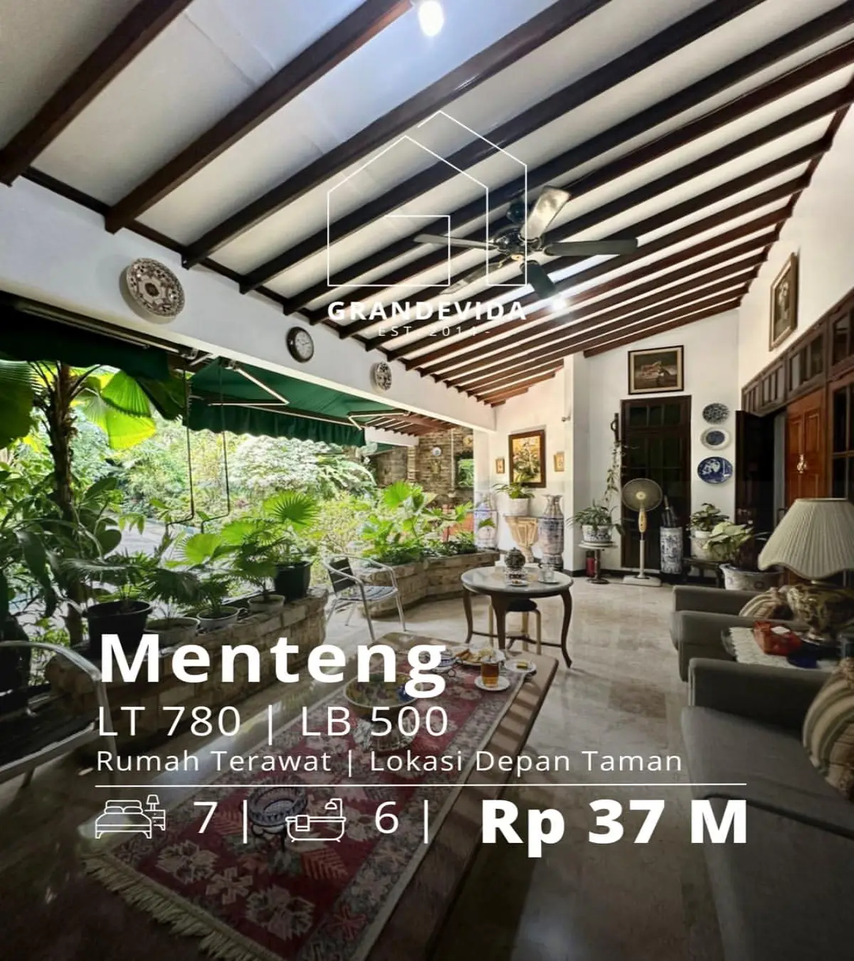 Rumah Dijual di Menteng - Rumah Dekat Pusat Bisnis
