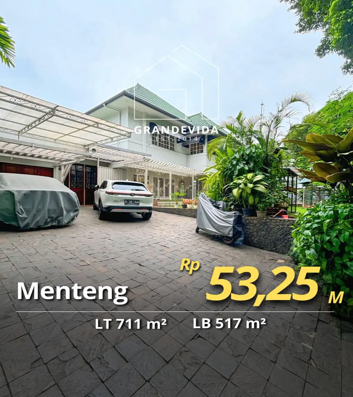 Rumah Dijual di Menteng Latuhahary