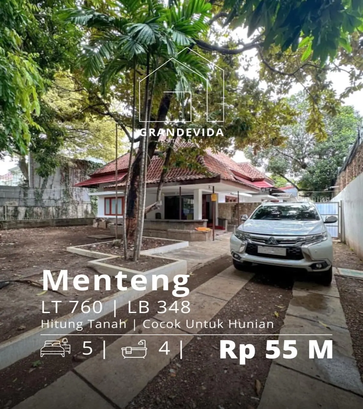 Rumah Dijual di Menteng Cimahi