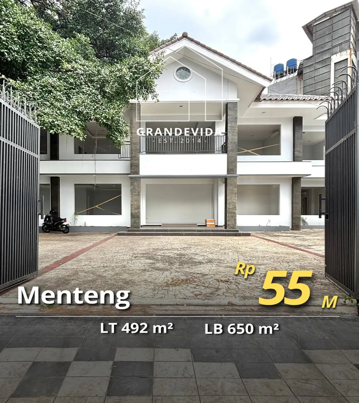 Rumah Dijual di Menteng Cocok Untuk Hunian Atau Komersial