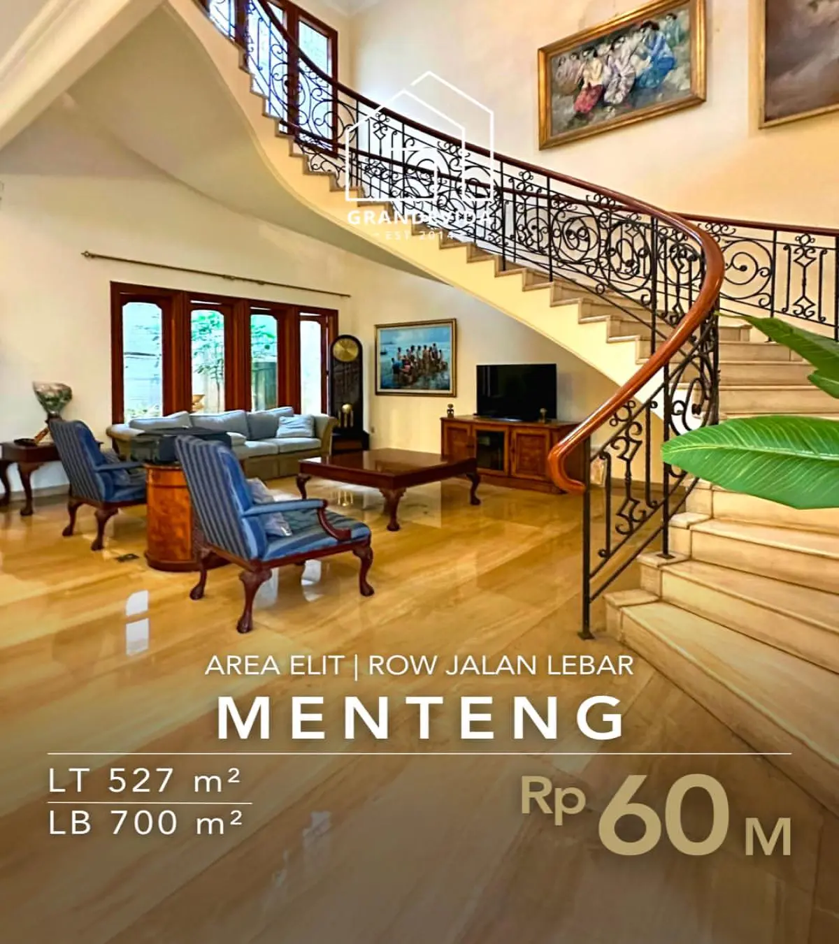 Rumah Dijual di Menteng Rasmala