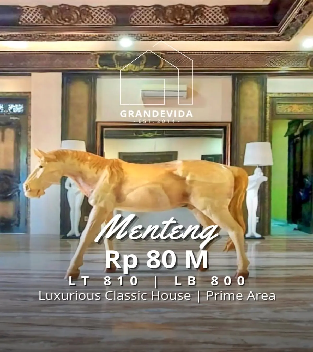 Rumah Dijual di Menteng Jalan Lombok