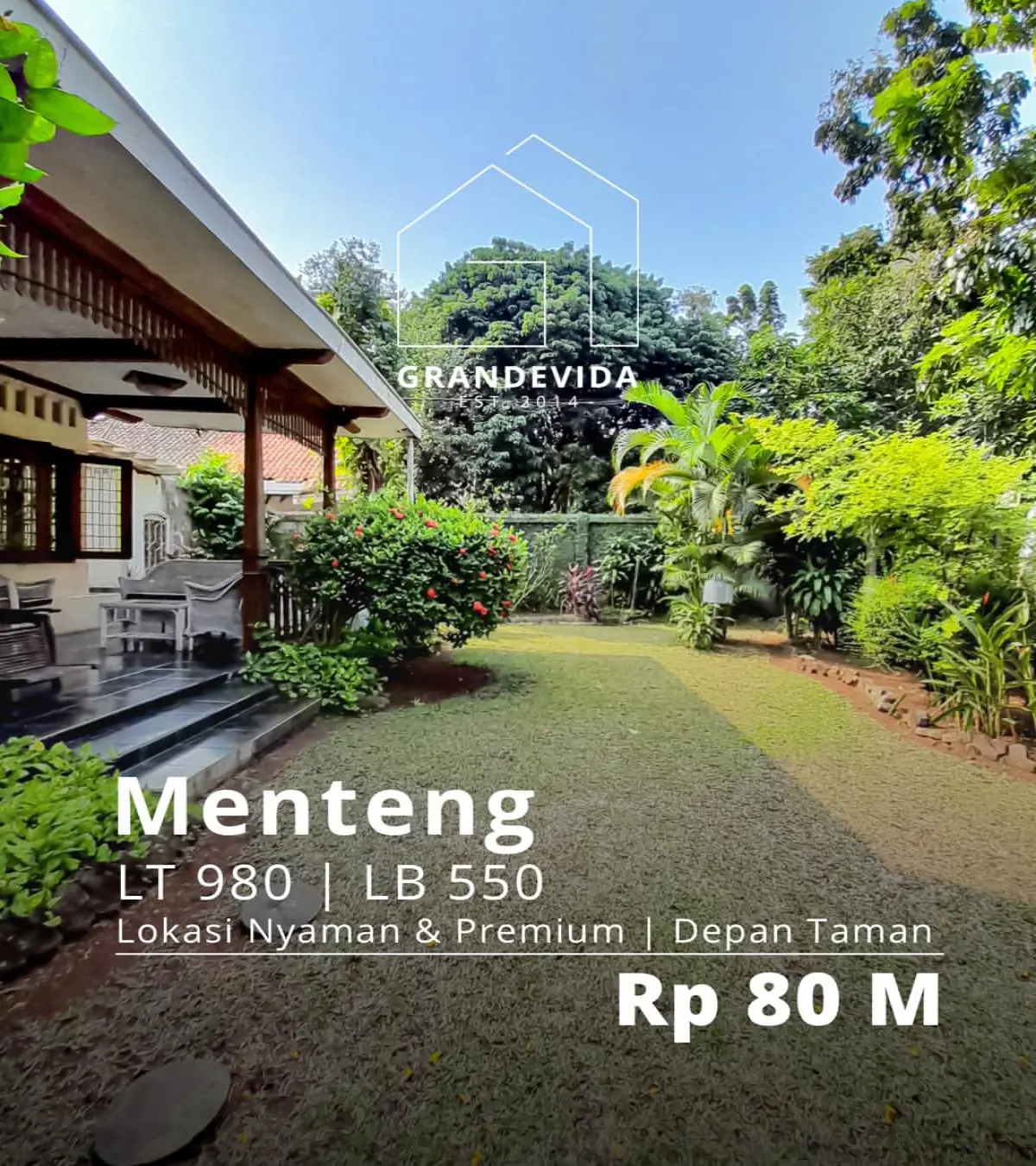 Rumah Dijual di Menteng Kertosono
