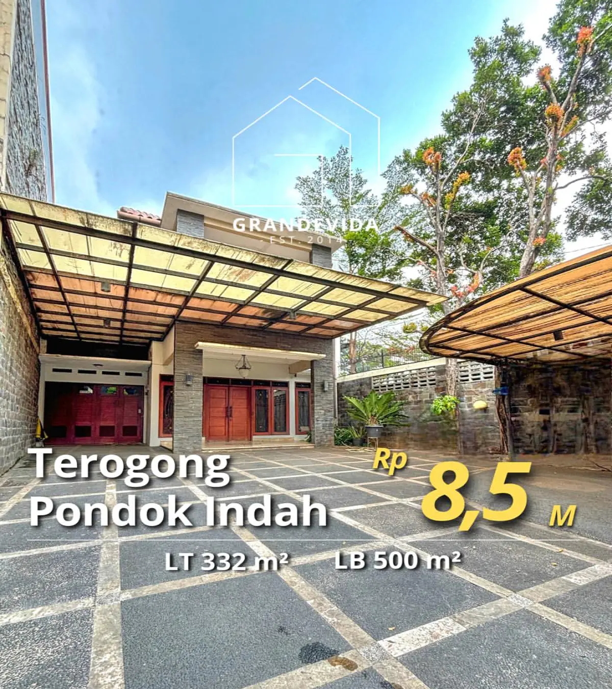 Rumah Dijual di Pondok Indah Terogong Jakarta Selatan