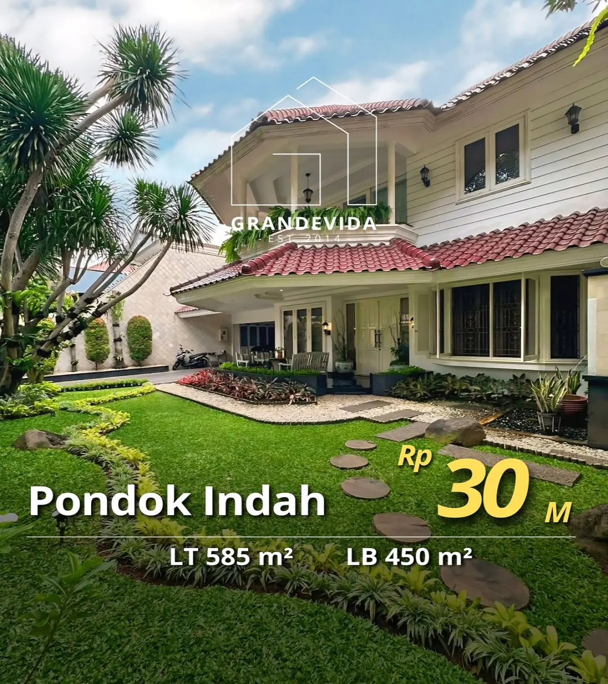 Rumah Dijual di Pondok Indah Lokasi Dekat Fasilitas umum