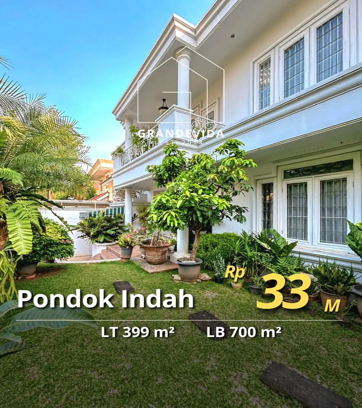 Rumah Dijual di Pondok Indah dalam Komplek Elit dan Tenang