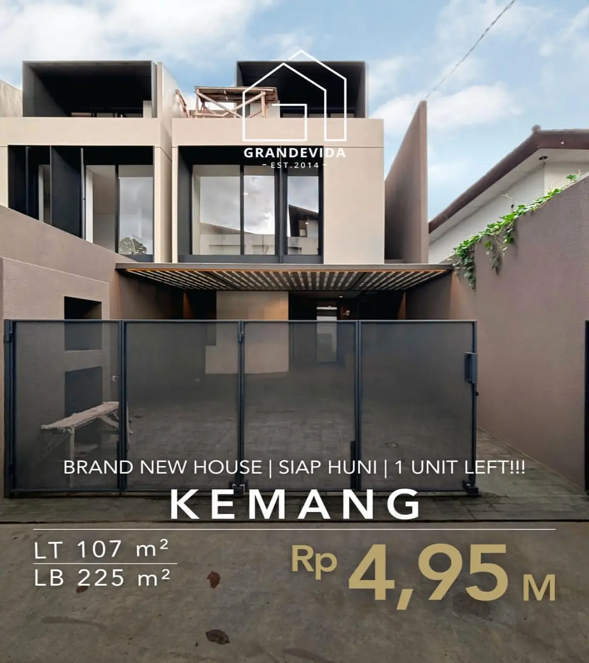 Rumah Dijual di Kemang - Rumah Baru