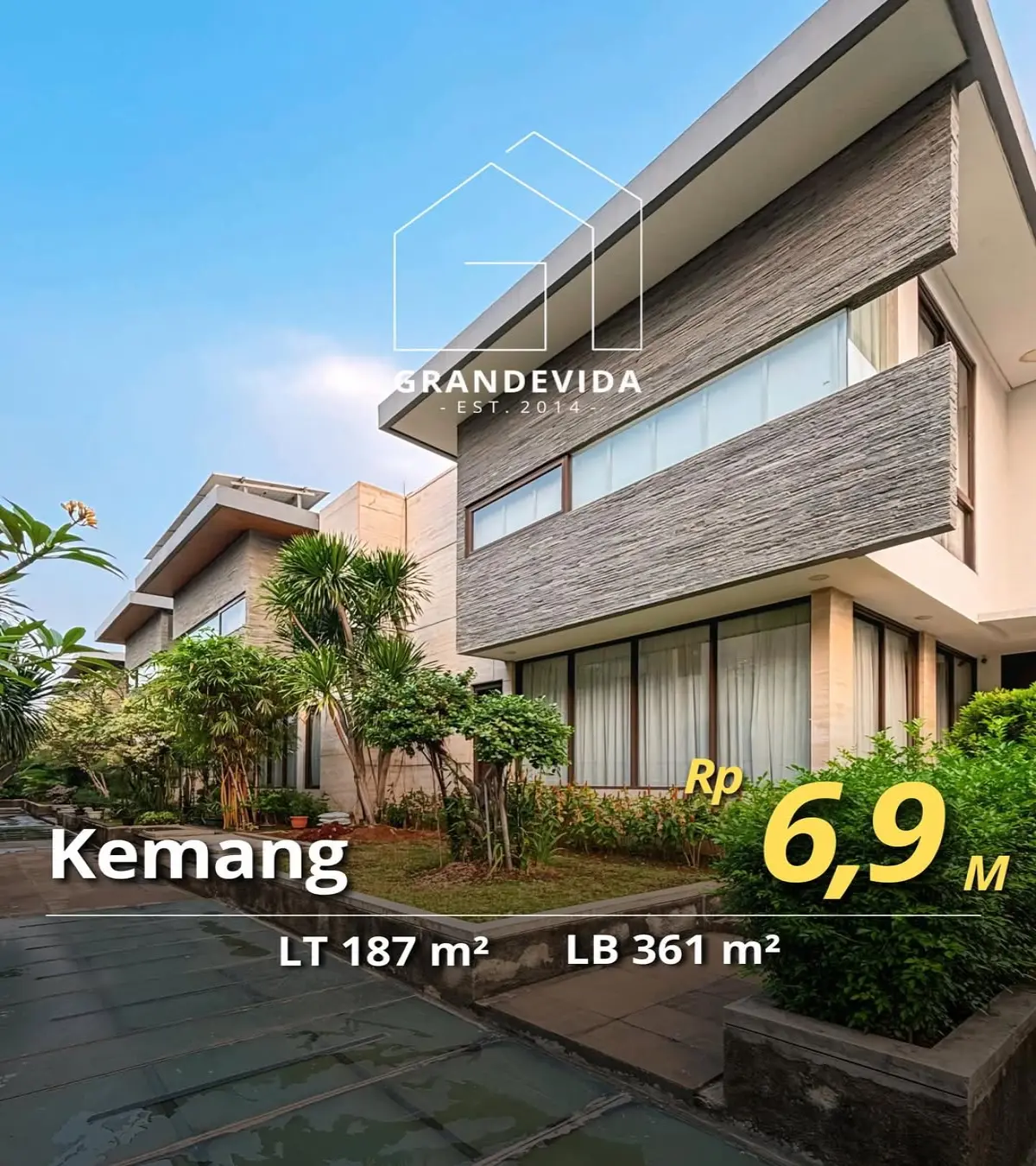 Rumah Dijual Bangka Kemang Dalam Townhouse