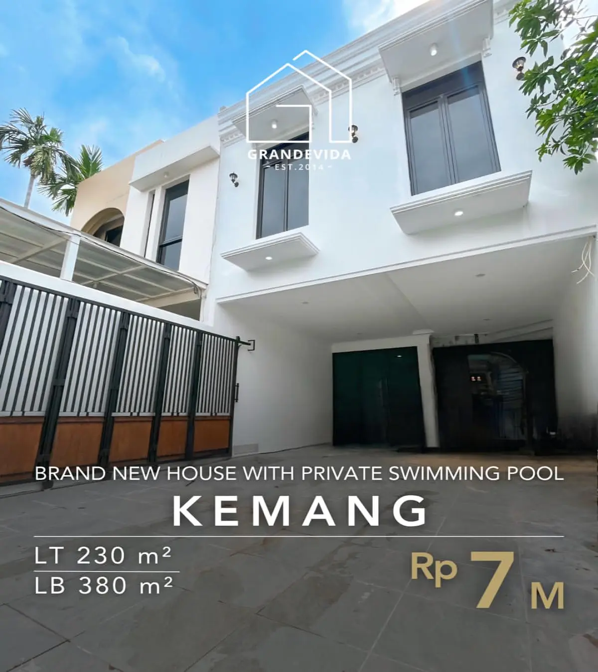 Rumah Dijual di Bangka Kemang Brand New House
