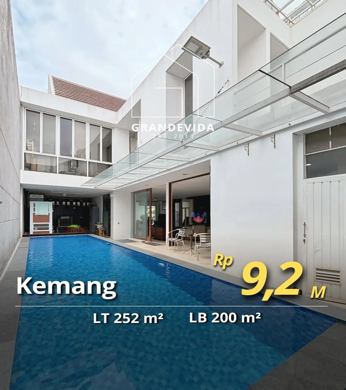 Rumah Dijual di Benda Residence Kemang Jakarta Selatan