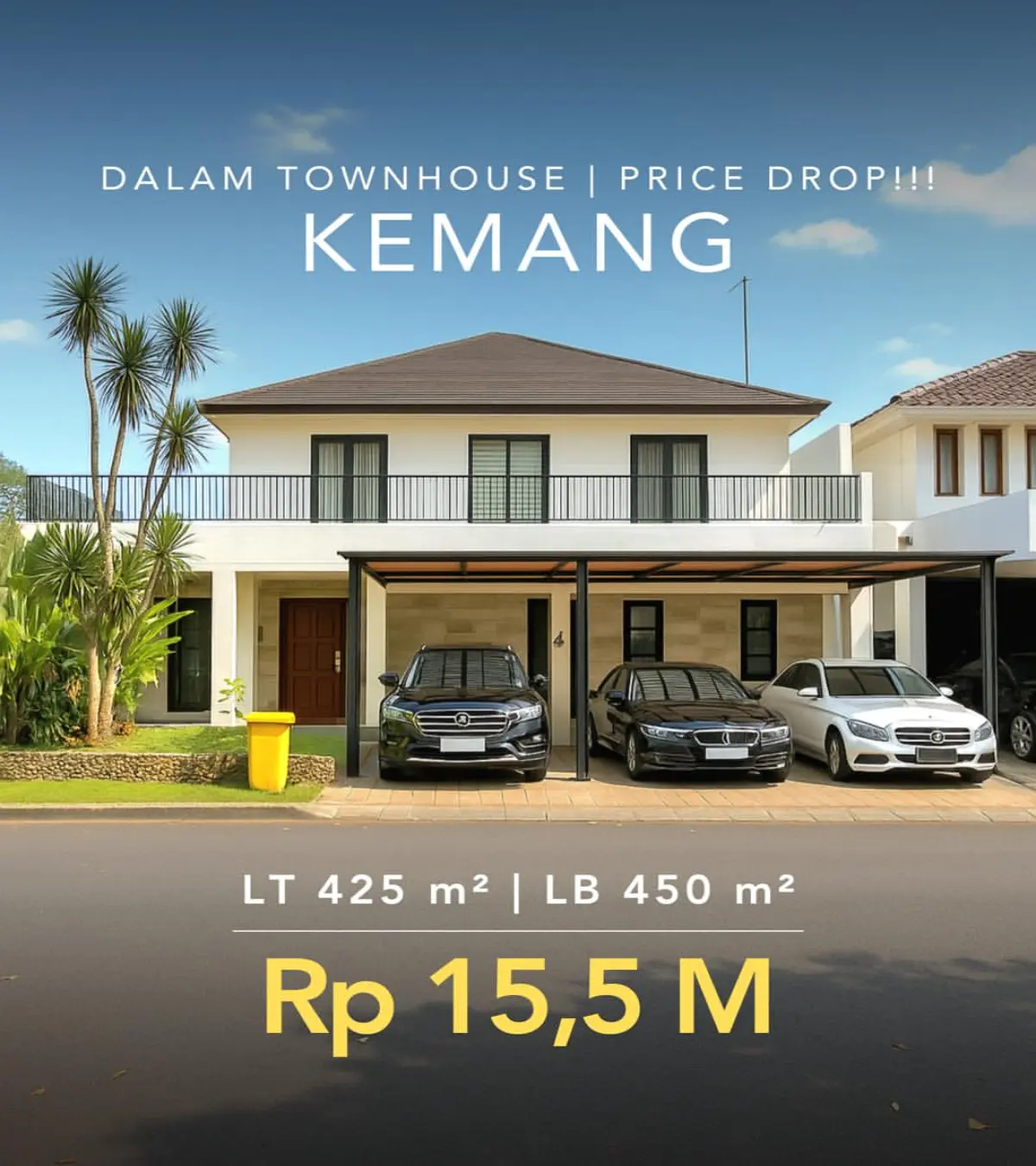 Rumah Dijual di Kemang Design Rasa Villa Ditengah kota