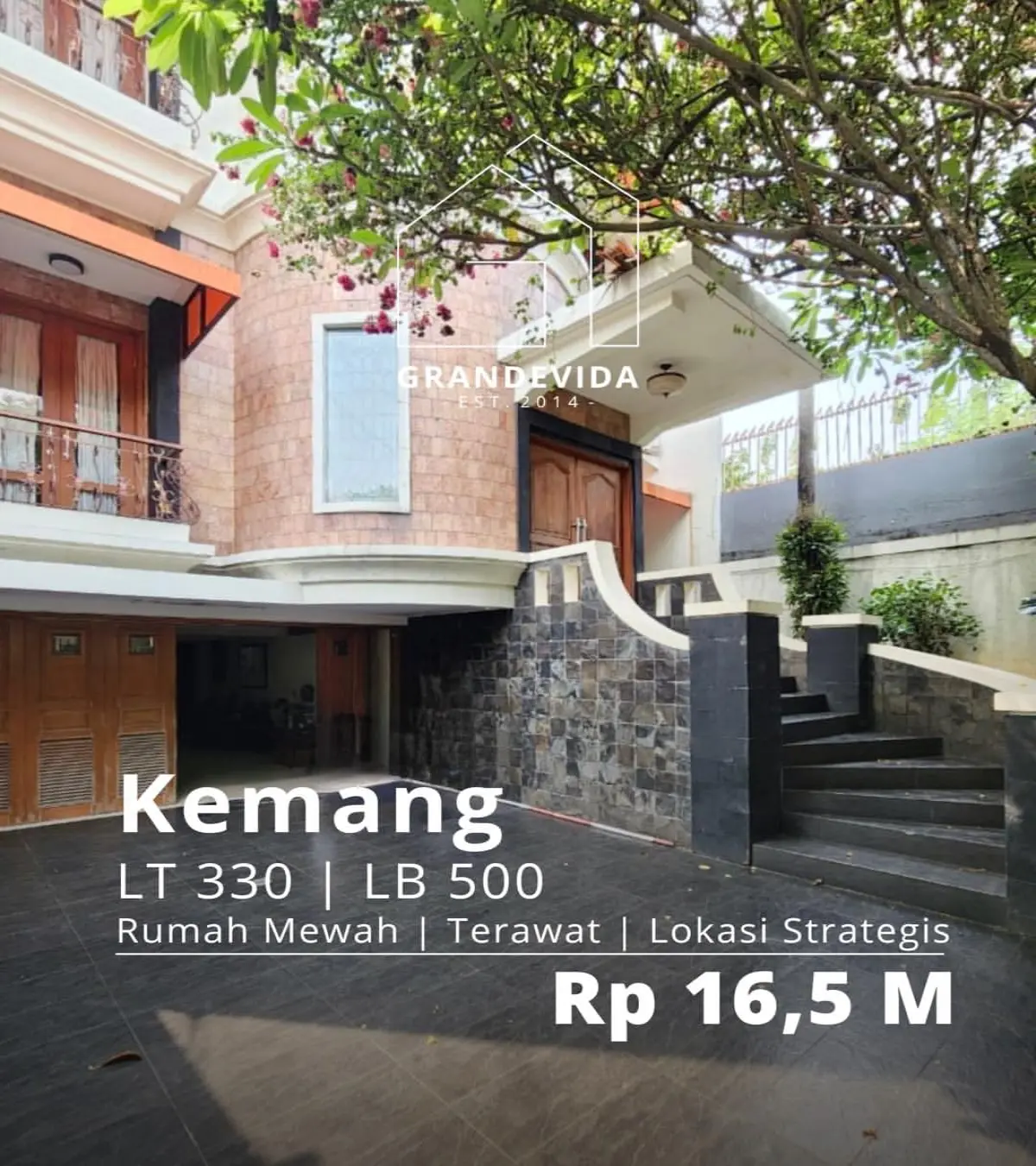 Rumah Dijual di Kemang Rumah 2 Lantai Turun Harga