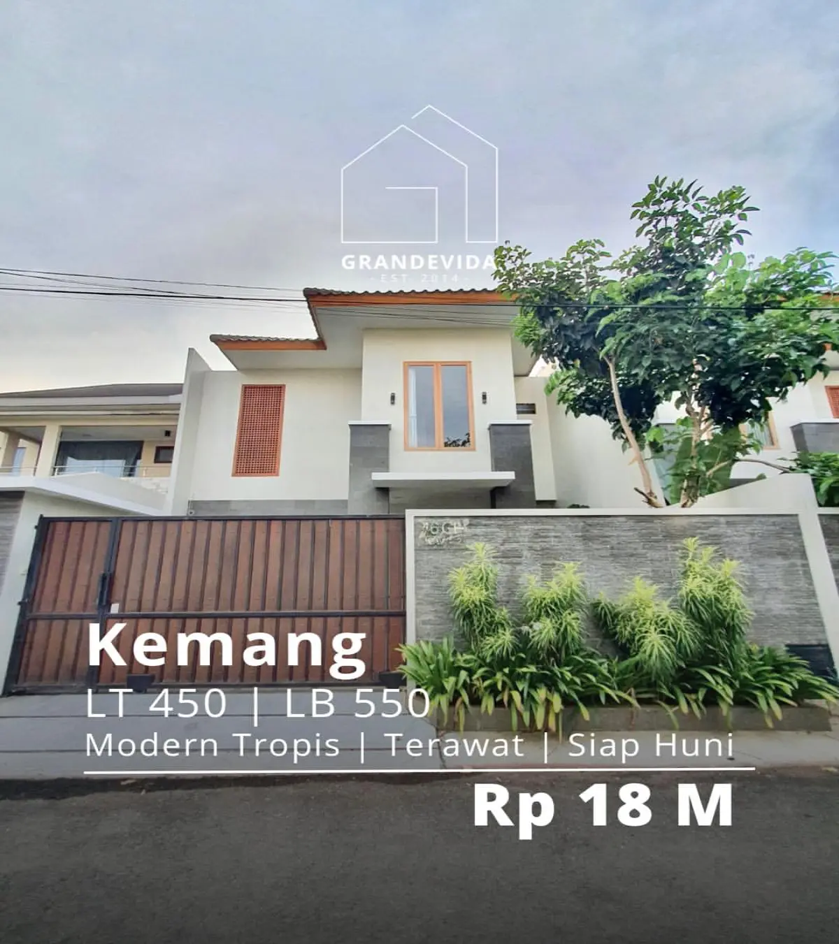 Rumah Dijual di Kemang Utara Ada Private Pool