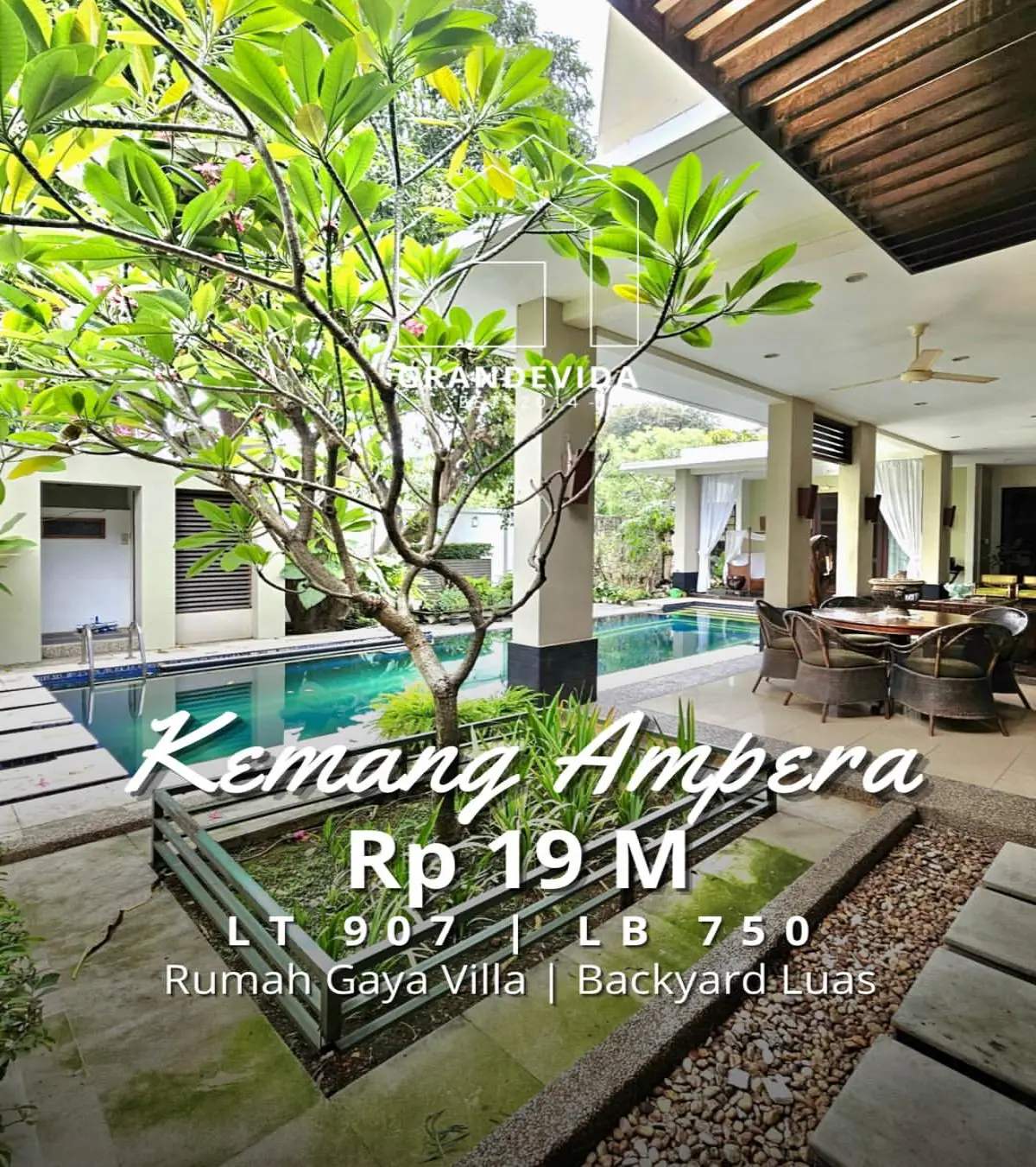 Rumah Dijual di Kemang Rumah Nuansa Resort